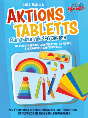 cover image of Aktionstabletts für Kinder von 2-6 Jahren